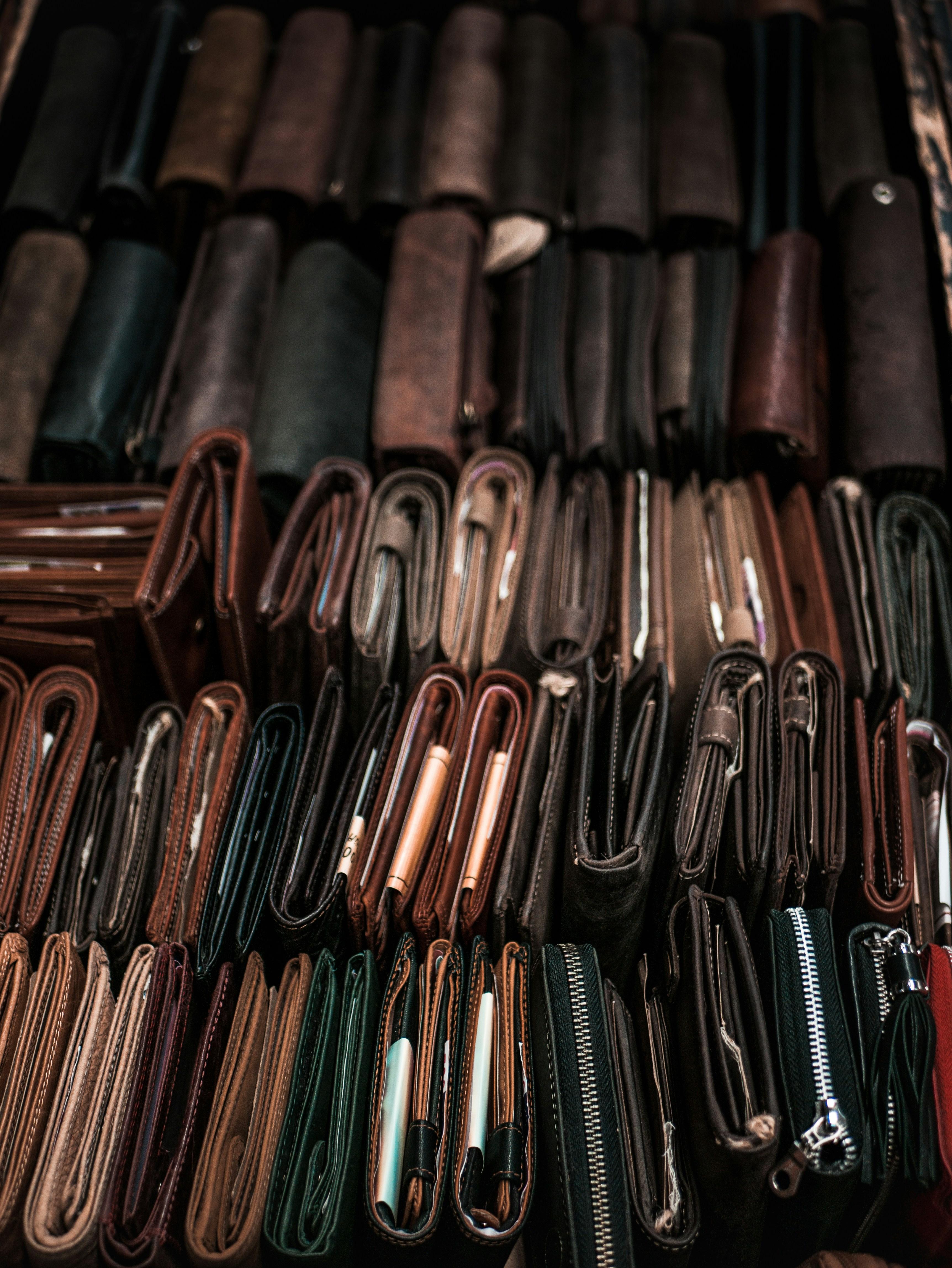 Leather wallets